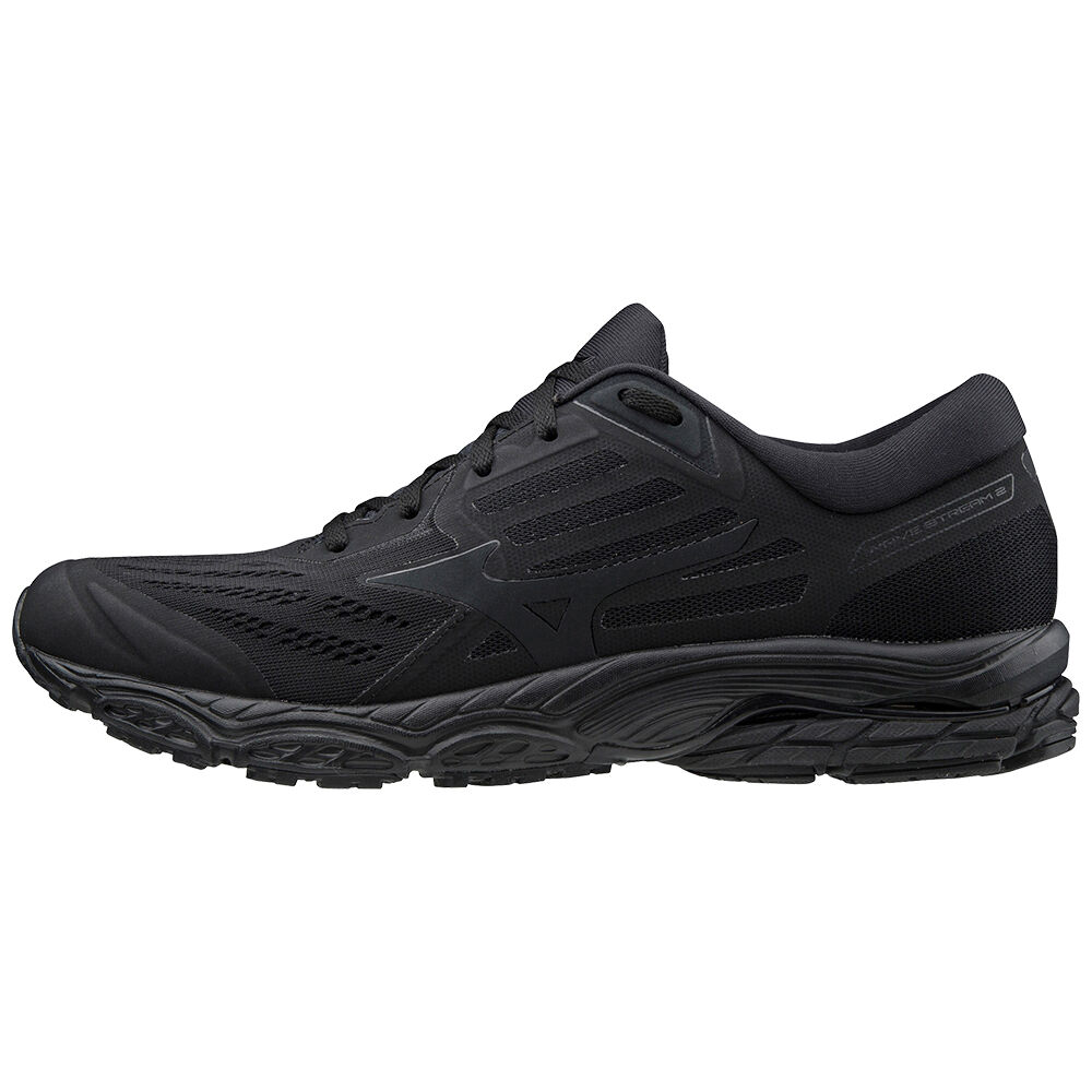 Scarpe Running Mizuno Wave Stream 2 Uomo - Nere/Nere - 37156-KXFI